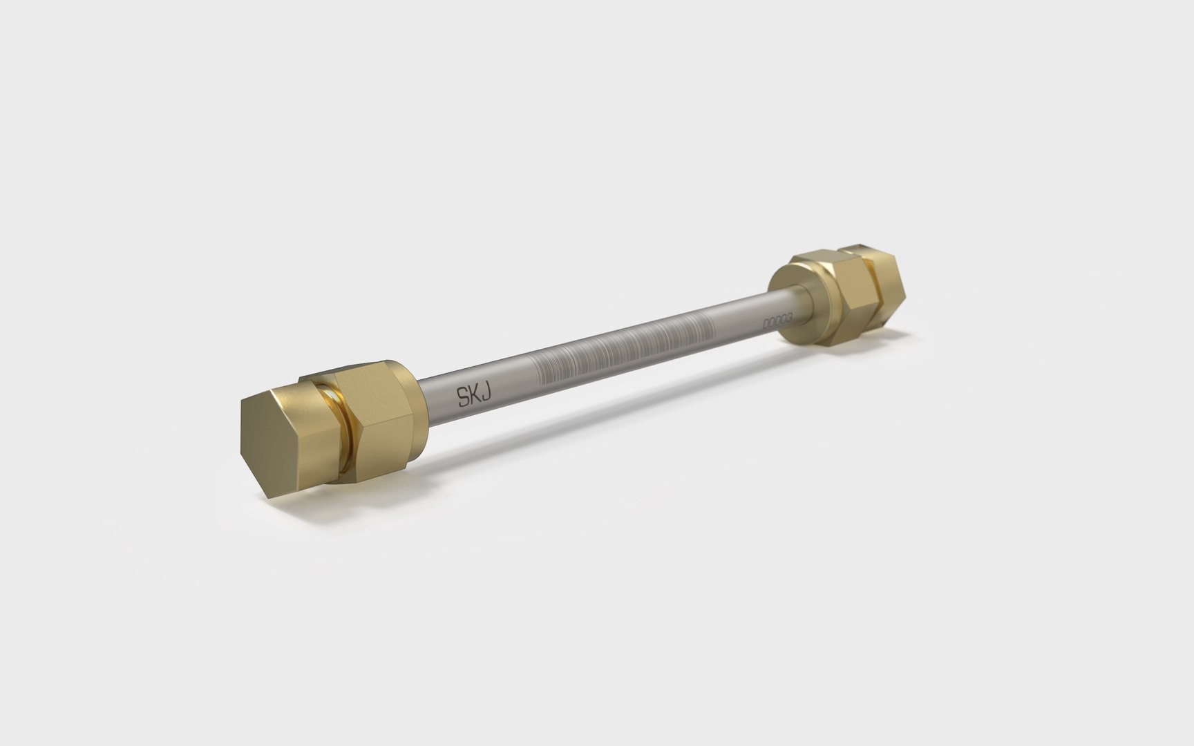 Thermal Desorption Tube 3D Model - TurboSquid 1283030