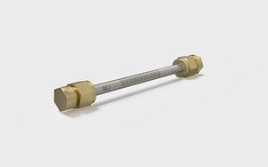 thermal desorption tube 3D model