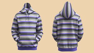 Premium Hoodie Hands Pocket Design CLO File