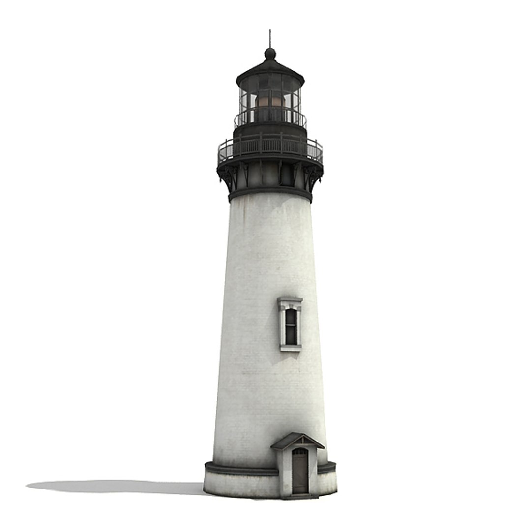 Low-poly Light Tower 3d Model