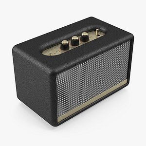 Classic Design Portable Wireless Smart Speaker Black Generic