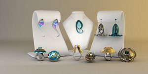 3d jewellery jewel model