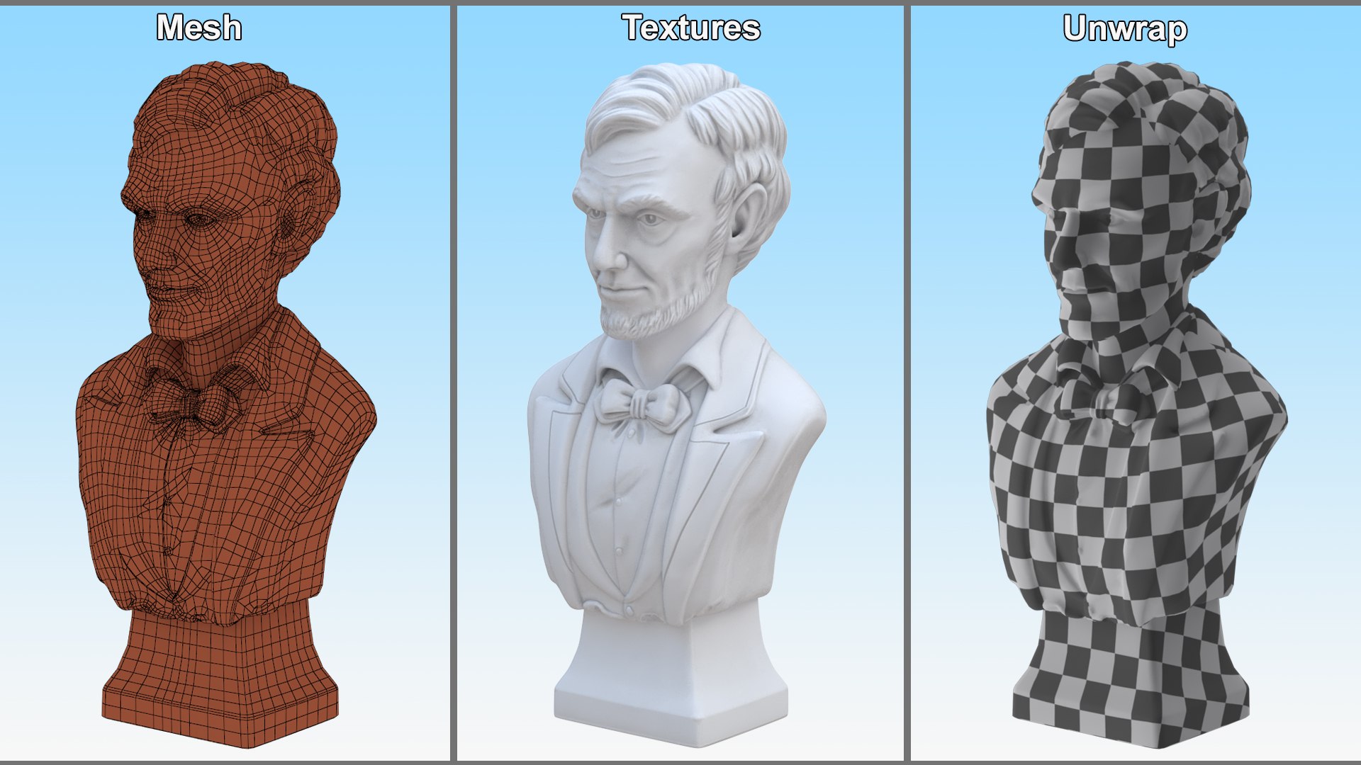 Bust of Lincoln 3D model https://p.turbosquid.com/ts-thumb/G4/S5nIpP/7X/bust_of_lincoln_012/jpg/1737170462/1920x1080/fit_q87/bf9e8bc76e9f96726ca1105617d39f2d2ff01c07/bust_of_lincoln_012.jpg