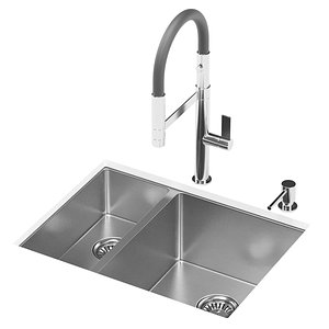 OMOIKIRI kitchen sink 3D model