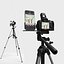 3D model Live streaming devices cameras cameras mobile phones tripods