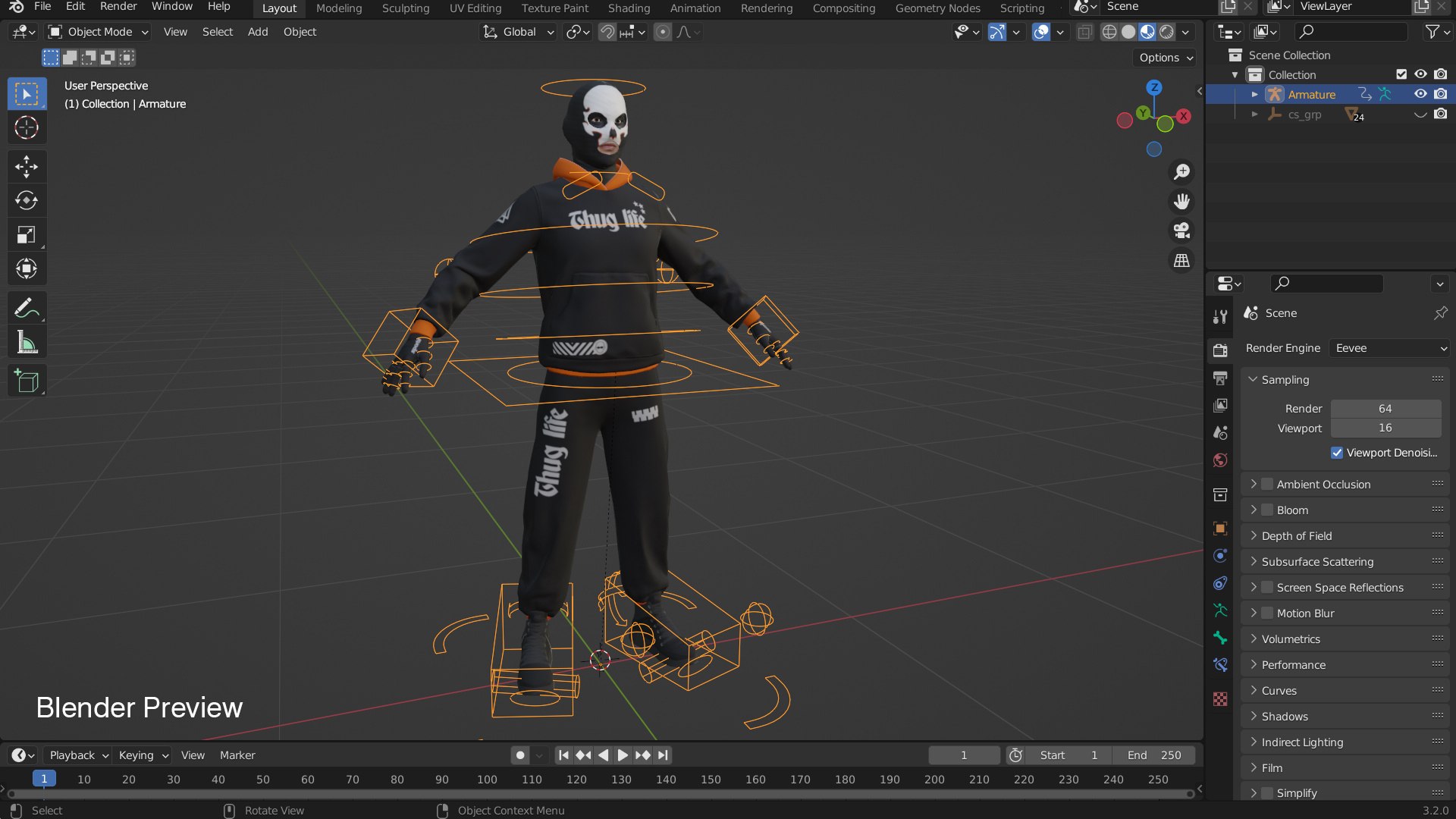 The Bad Guy 3D model https://p.turbosquid.com/ts-thumb/G4/UyohP3/2E/thebadguy_blenderpreview_01/jpg/1782362642/1920x1080/fit_q87/d93b980b341f1a8214f78c2a9fab90e89383cdba/thebadguy_blenderpreview_01.jpg