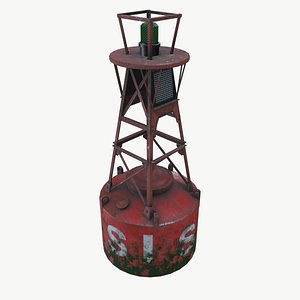 3D River Buoy model