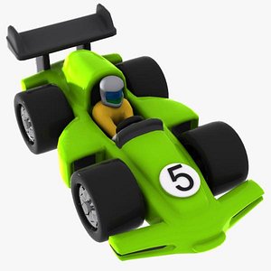 Cartoon Racing Car 2