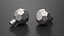 Kitchen Cabinet Handle Knob Spherical Silver