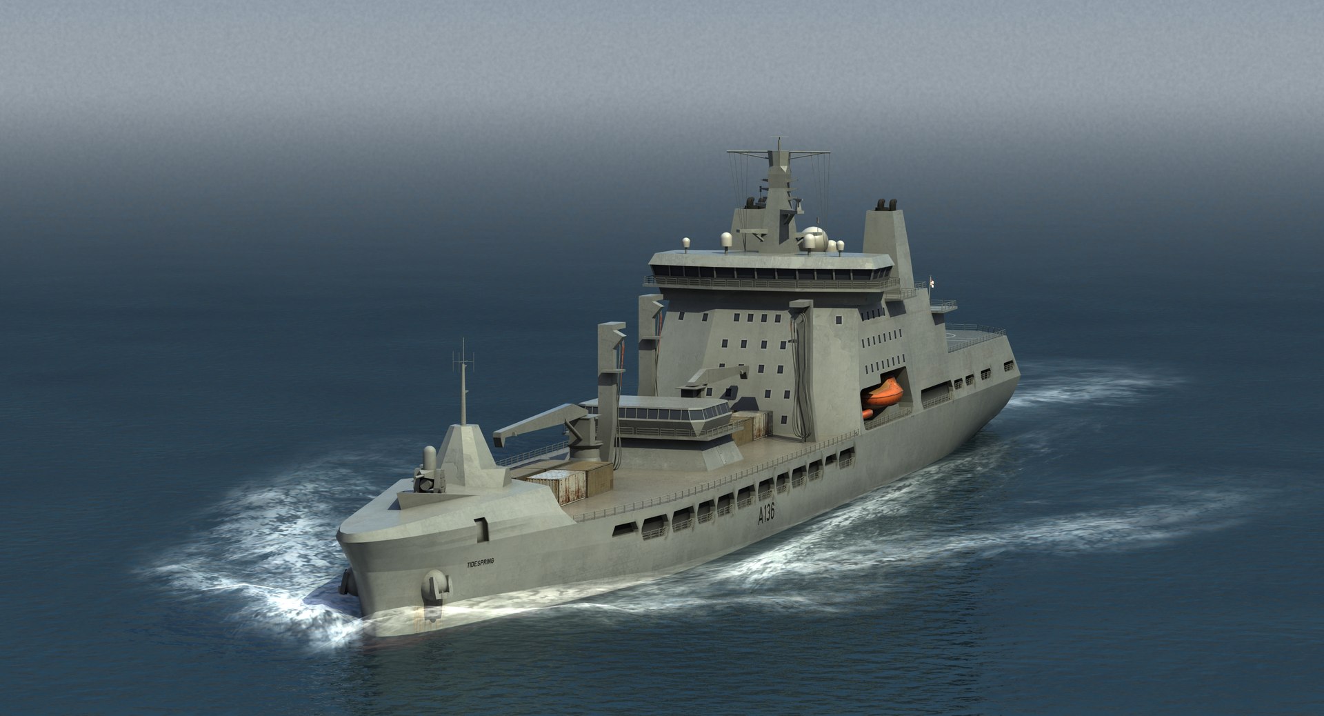 Tide Class Model - TurboSquid 1287607