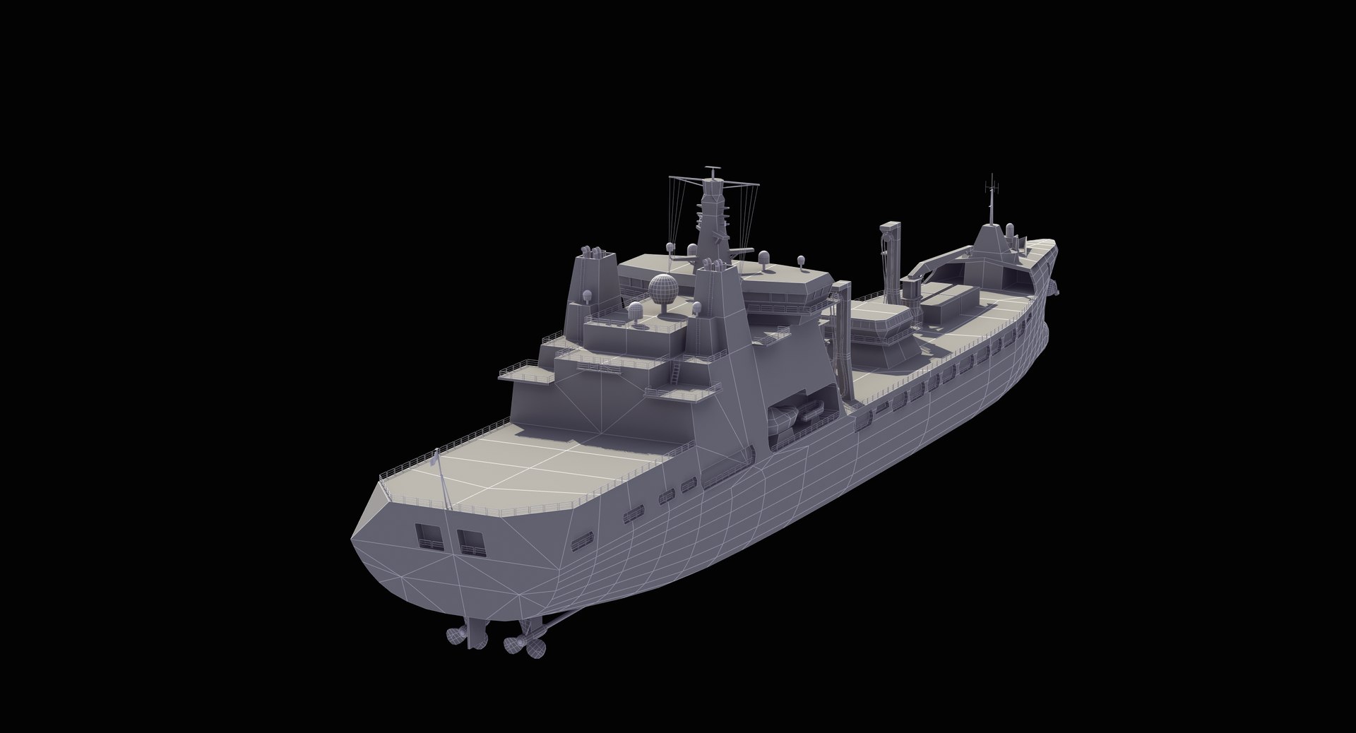 Tide Class Model - TurboSquid 1287607