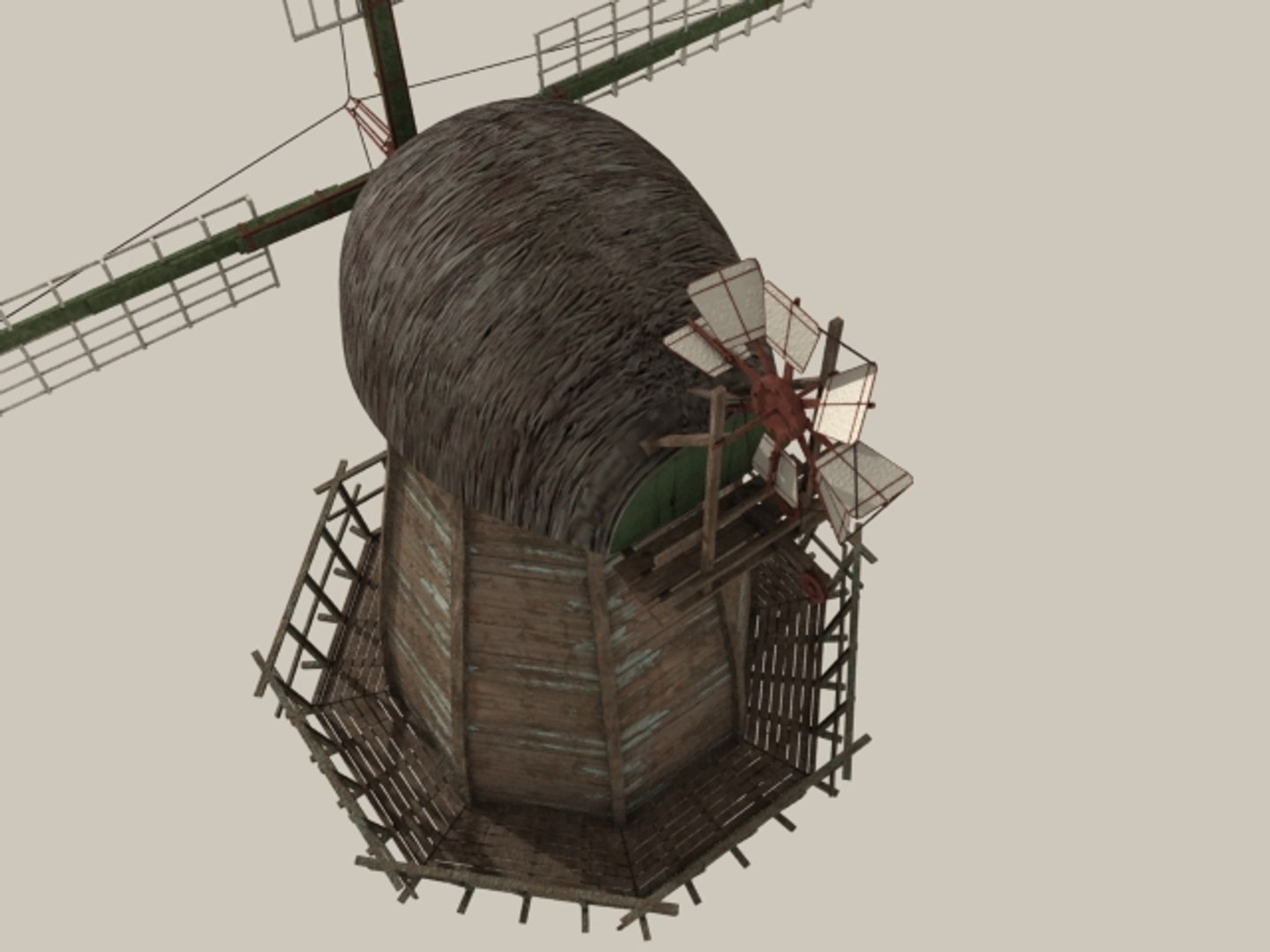 3d Model Windmill Wind