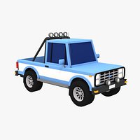 Lowpoly Pickup