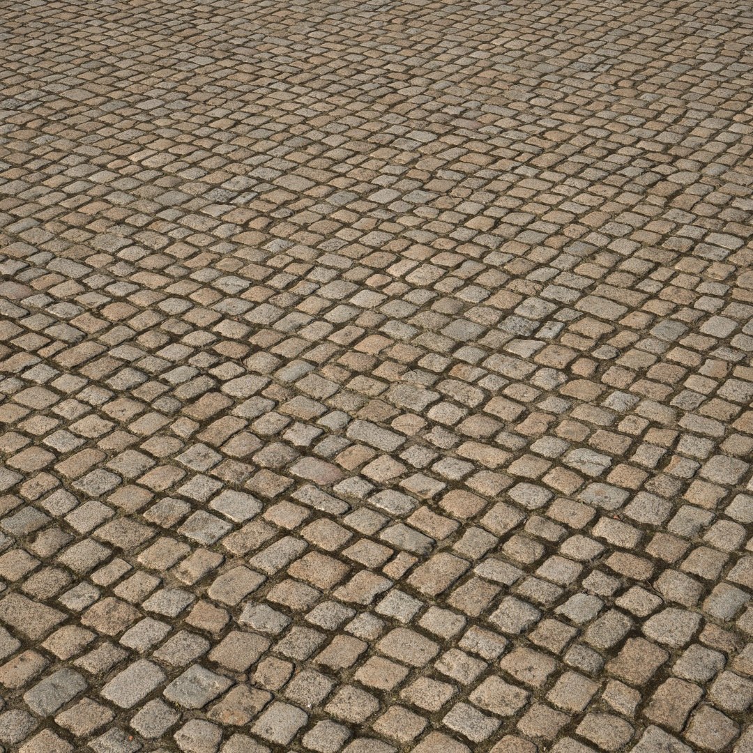 Pavement Cobblestone Model - TurboSquid 1211514