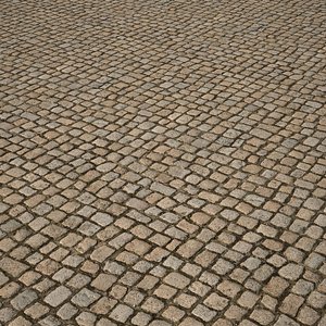 pavement cobblestone model