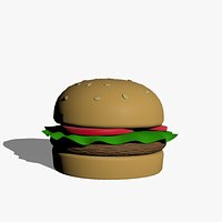Cartoon Burger