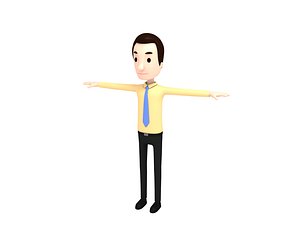 CartoonMan015-OfficeMan
