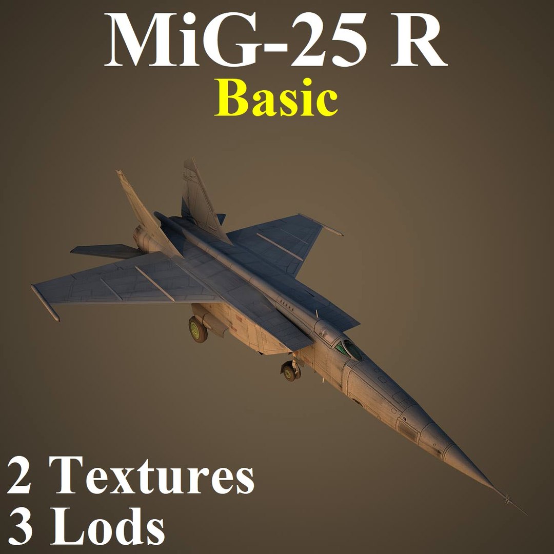 3D model mikoyan basic - TurboSquid 1233756
