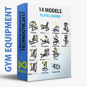 Technogym 2017 - PLATE LOADED - 14 MODELS