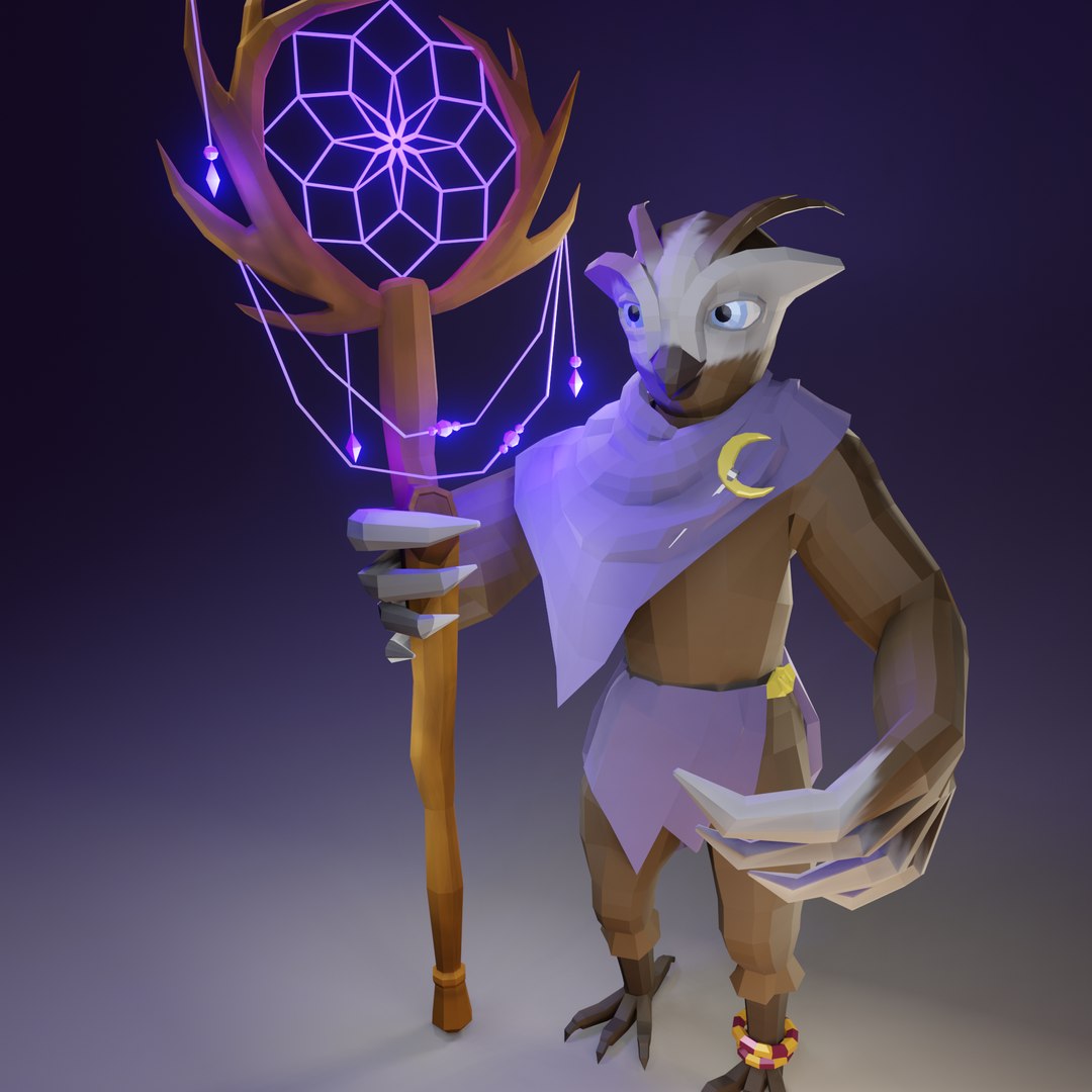 3D Owl - Shaman - Dream Catcher model https://p.turbosquid.com/ts-thumb/G4/myfYWz/VW/owl/png/1635953291/1920x1080/fit_q87/d814a00d7ba4c92e53e4d1542f7248b185a8b3b5/owl.jpg
