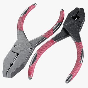 Linesman Pliers 3D model