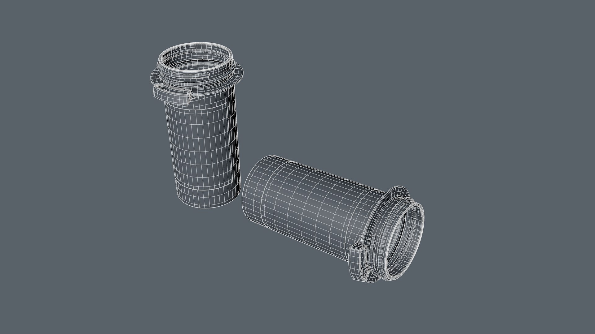 Prescription bottle model - TurboSquid 1340683