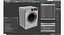 3D model samsung white load dryer