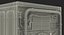 3D model samsung white load dryer