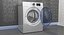 3D model samsung white load dryer