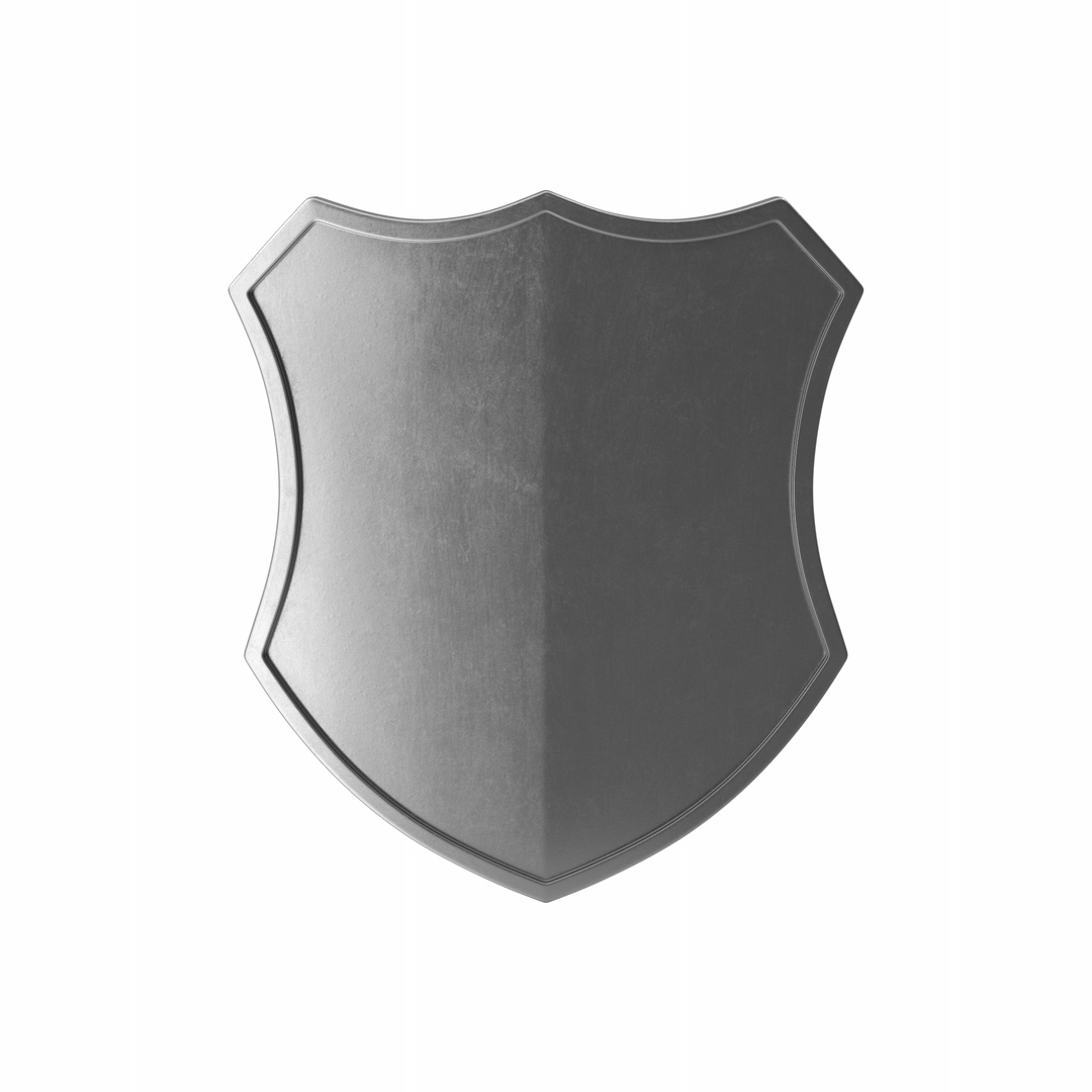 3D Shield model TurboSquid 2168480