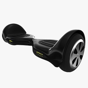 hoverboard electric 3d c4d