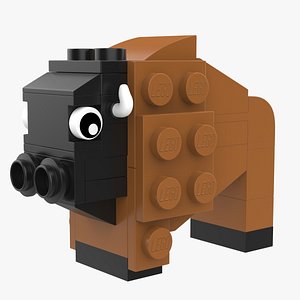 Lego Buffalo Animal
