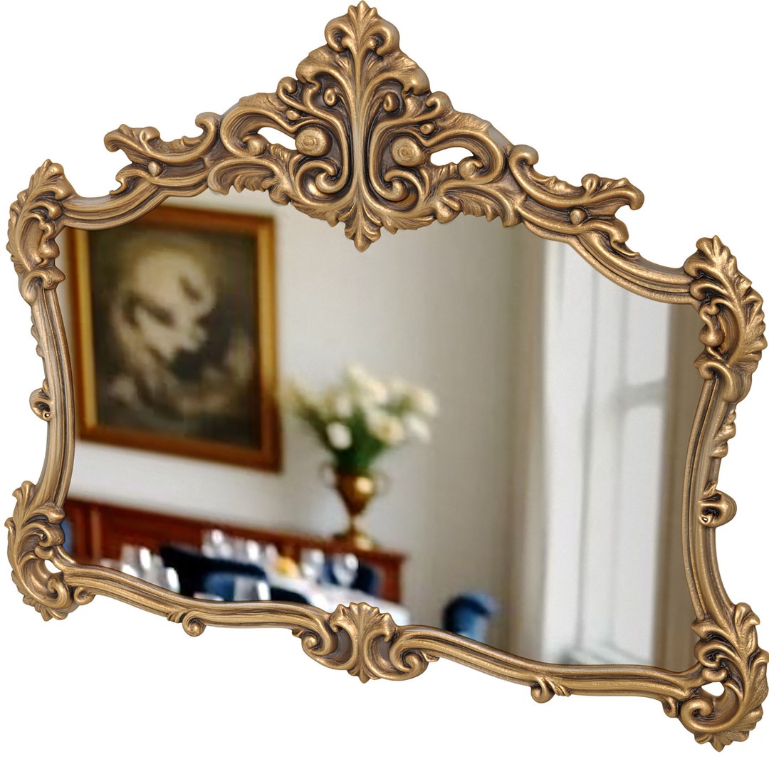 Classic Vintage French Wall mirror in elegant Baroque gold frame 3D model model https://p.turbosquid.com/ts-thumb/G4/ype6Rt/b4/mirror18/jpg/1781813054/1920x1080/fit_q87/d89d4be9152f17c9a4fae23da45013e34ef26080/mirror18.jpg