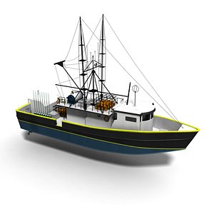 sandy dory longline vessel 3ds