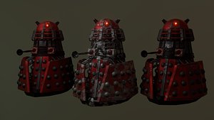 3D STEAMPUNK - ROYAL GUARD DALEK PACK - Rogue Film Productions