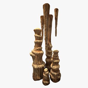 3dsmax stalagmites stalactites format