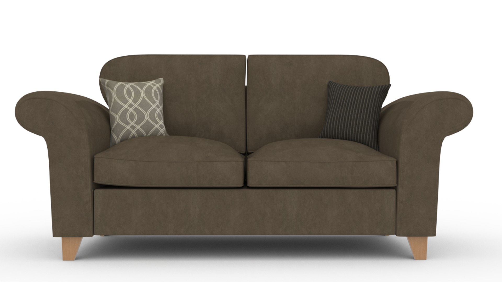 3D Model Angelic Sofa 2 Seater TurboSquid 1245121