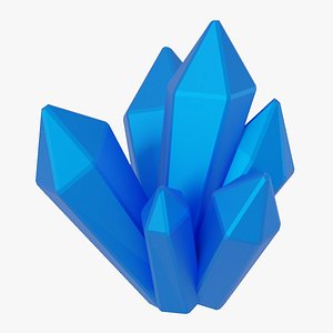 Blue Crystal 3D model