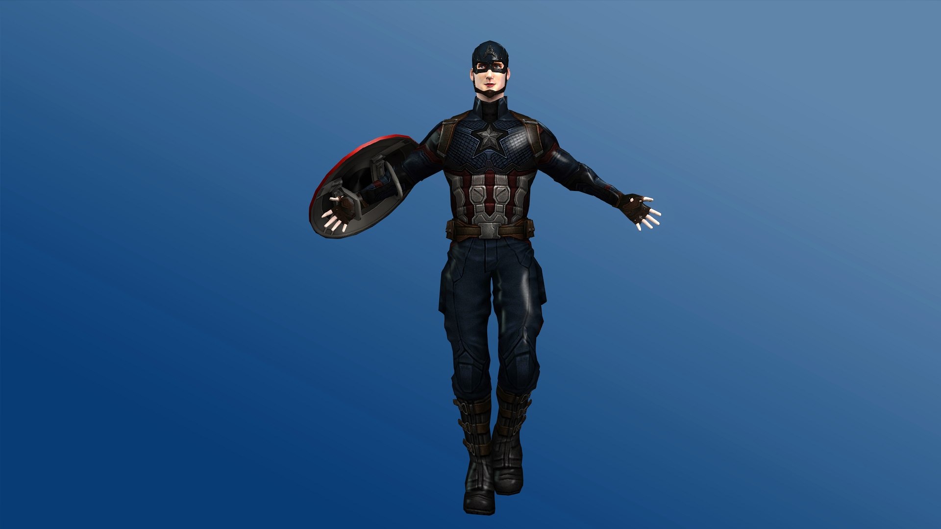 Captainamerica Rigged Model - TurboSquid 1702336