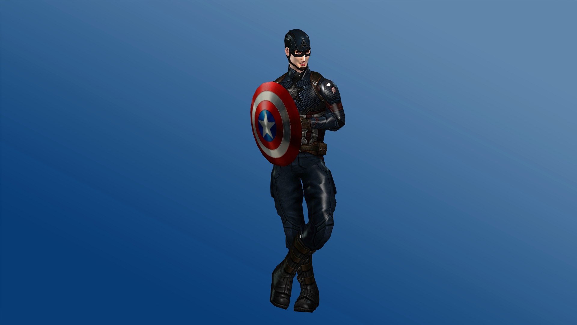 Captainamerica Rigged Model - TurboSquid 1702336