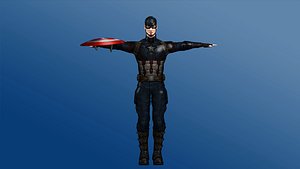 Captain America Rigged