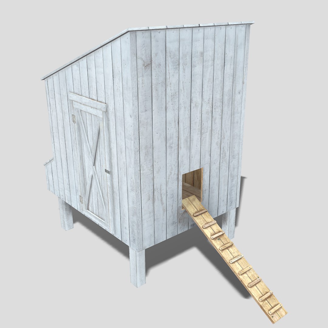 Chicken coop 3D model https://p.turbosquid.com/ts-thumb/G5/PrJFN3/St/chickencooptumbnail/png/1699567073/1920x1080/fit_q87/044d14e674337778d758f4b53994f120287ca5fe/chickencooptumbnail.jpg