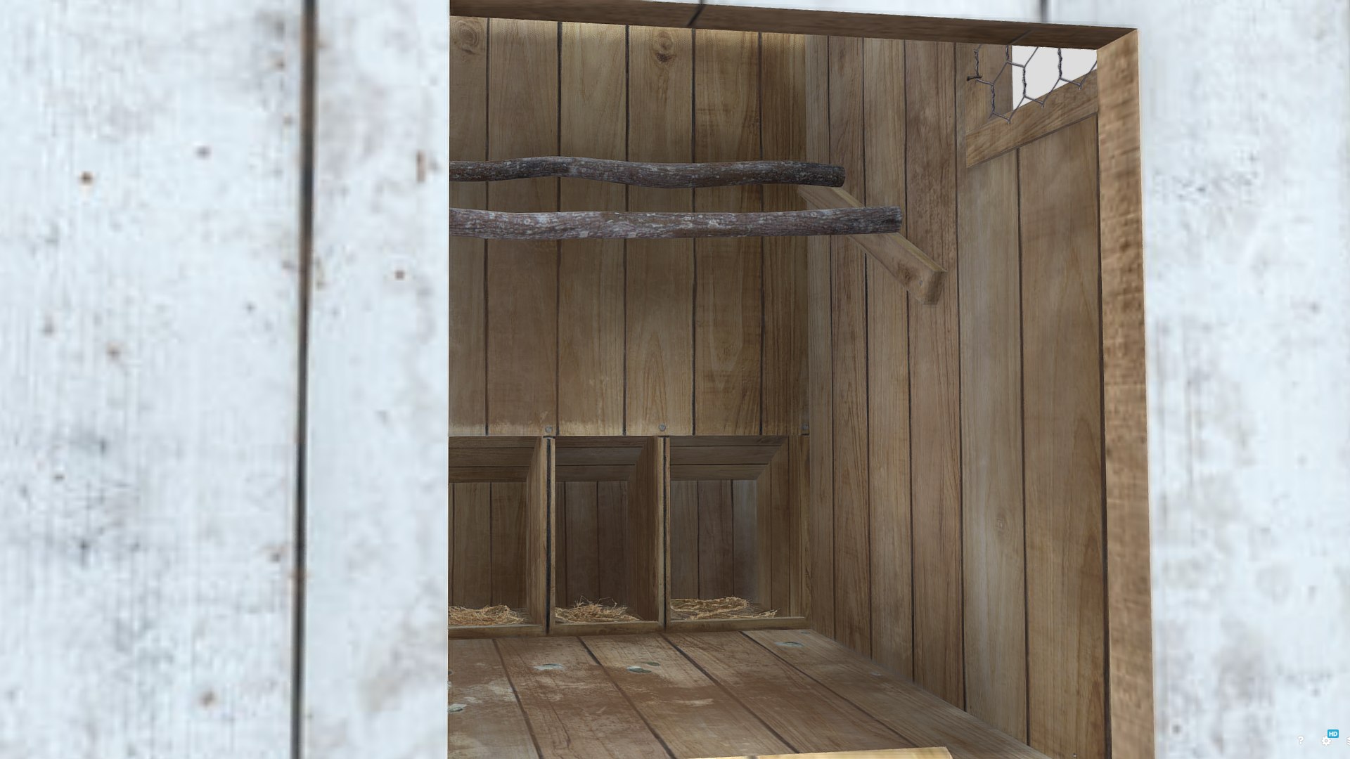 Chicken coop 3D model https://p.turbosquid.com/ts-thumb/G5/PrJFN3/pa/chickencoop11/png/1699567067/1920x1080/fit_q87/7c0b2286c84e79bf228e6f0522b2c3a561a598eb/chickencoop11.jpg