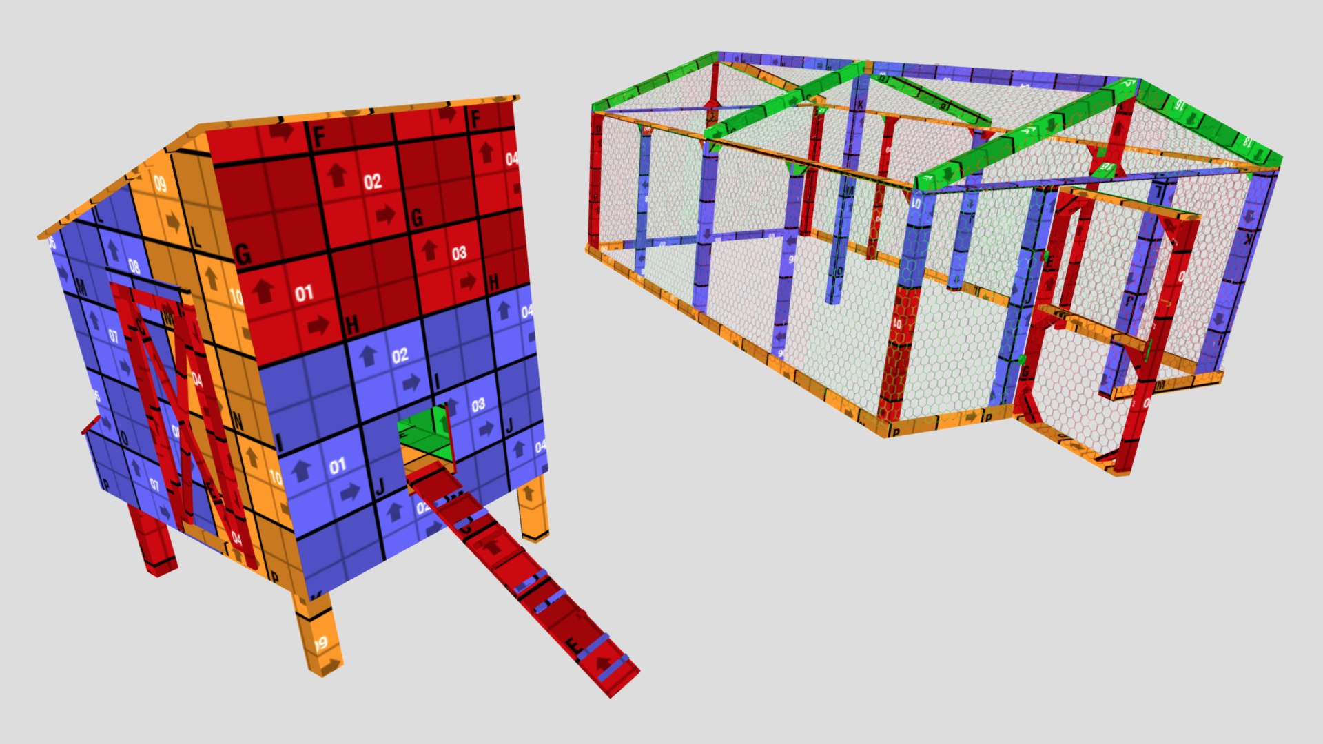 Chicken coop 3D model https://p.turbosquid.com/ts-thumb/G5/PrJFN3/wk/chickencoopuv/png/1699567074/1920x1080/fit_q87/ec67104dc465592abac31f663f5e2727ca45cbb8/chickencoopuv.jpg