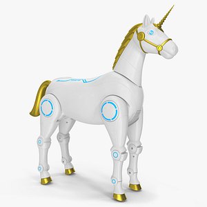 Robot Unicorn 3D model