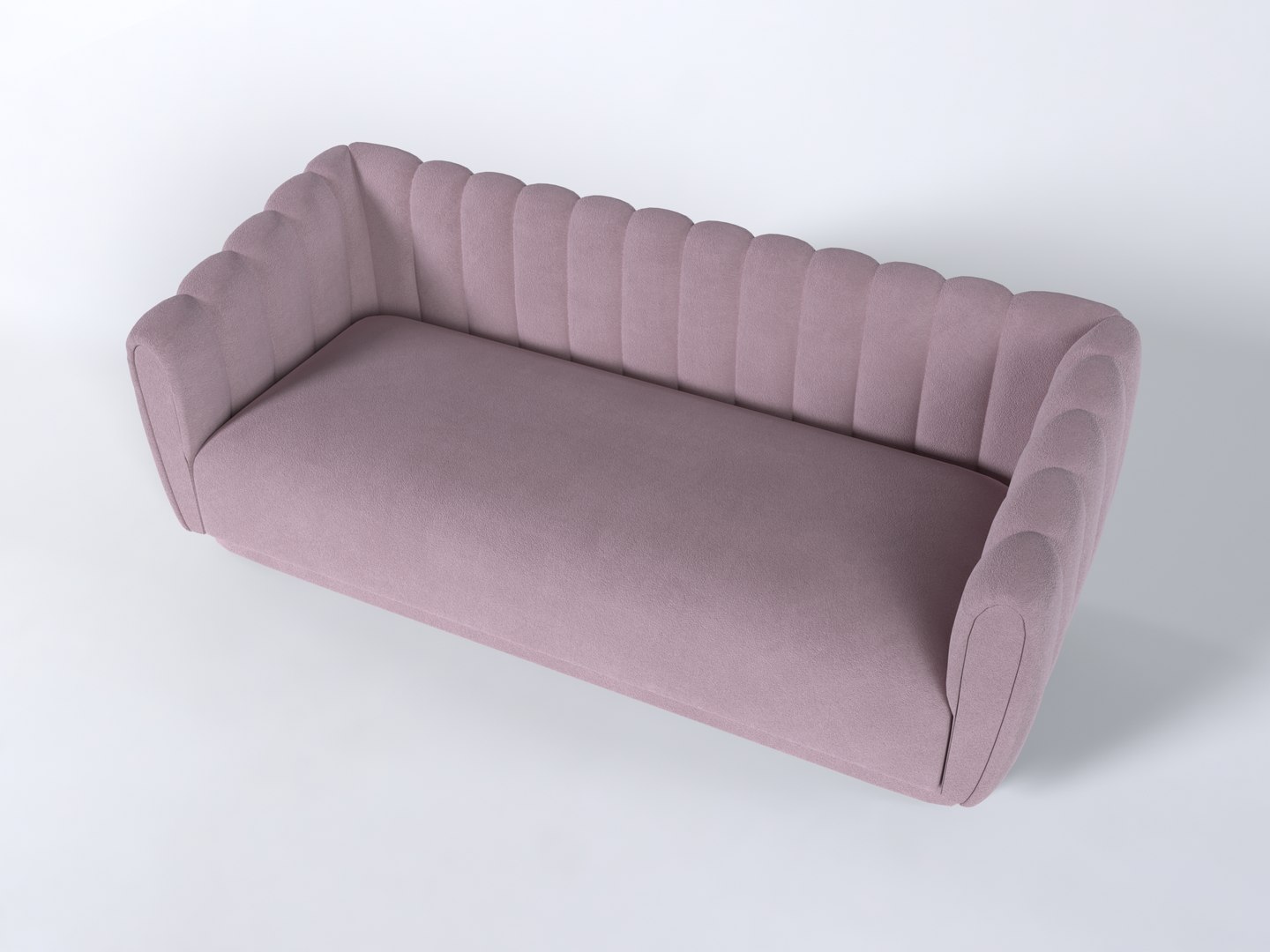 ARNO SOFA BLUSH VELV ST 3D TurboSquid 1937169