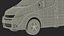 cargo van cars 3D model