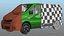 cargo van cars 3D model