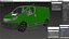 cargo van cars 3D model