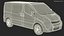 cargo van cars 3D model